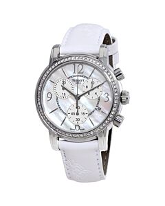 Women's Dressport Chronograph Synthetic Leather Mother of Pearl Dial