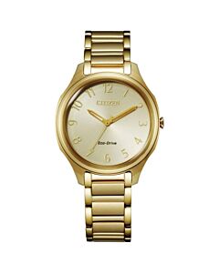 Women's Drive Stainless Steel Champagne Dial Watch