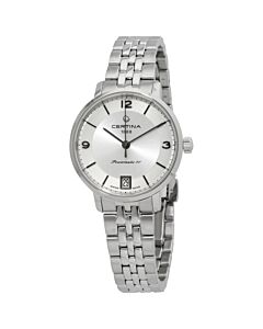 Women's DS Caimano Stainless Steel Silver Dial Watch