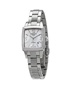 Women's DS Prime Stainless Steel Mother of Pearl Dial Watch