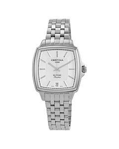 Women's DS Prime Stainless Steel White Mother of Pearl Dial Watch