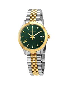 Women's Duo Stainless Steel Green Dial Watch