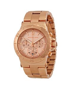 Women's Dylan Chronograph Stainless Steel Rose Gold Dial Watch