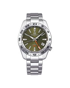 Women's Elegance Stainless Steel Green Dial Watch