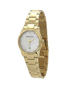 Women's Elisa Stainless Steel Gold Dial Watch