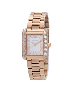 Women's Emery Stainless Steel White Dial Watch