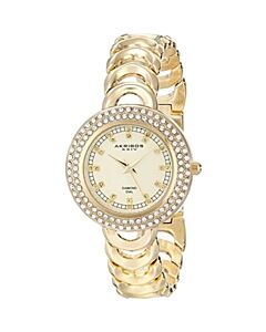 Women's Empire Stainless Steel Bangle Gold Dial
