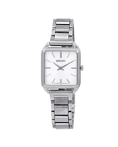 Women's Essentials Stainless Steel Silver-tone Dial Watch