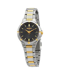 Womens-Essentials-Stainless-Steel-Charcoal-Sunray-Dial-Watch