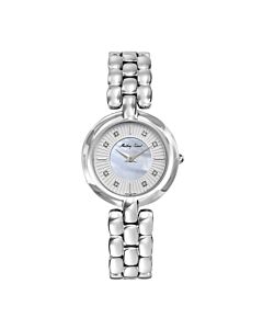 Women's Farah Stainless Steel Silver-tone Dial Watch