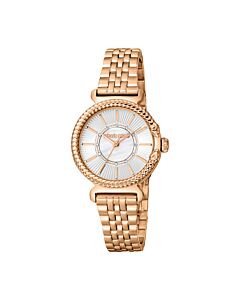 Women's Fashion Watch Stainless Steel Mother of Pearl Dial Watch