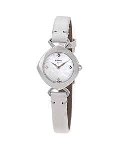 Women's Femini-T Leather Mother of Pearl Dial
