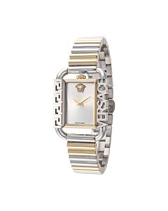 Women's Flair Stainless Steel Silver Dial Watch