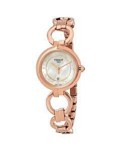 Women's Flamingo Stainless Steel White Mother Of Pearl Dial