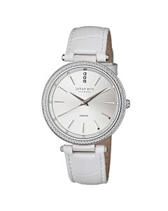 Women's Fredericia Leather White Dial Watch