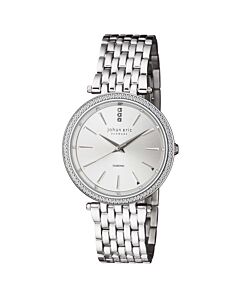 Women's Fredericia Stainless Steel Silver-tone Dial Watch