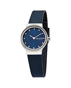 Women's Freja Lille Stainless Steel Mesh Ocean Blue Dial Watch