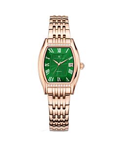 Women's Gemma Stainless Steel Green Dial Watch