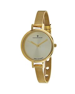 Women's Grace Stainless Steel Gold-tone Dial Watch