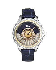 Women's Grand Bal Leather Blue Dial Watch