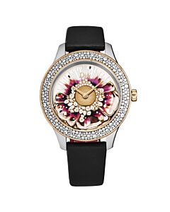 Women's Grand Bal Leather Mother of Pearl Dial Watch