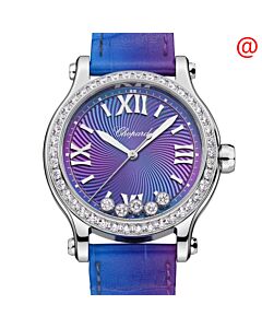 Women's Happy Sport Alligator Purple Dial Watch