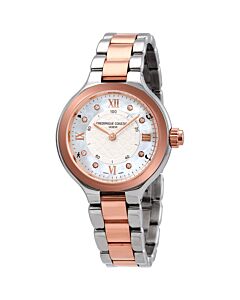 Women's Horological Stainless Steel Mother of Pearl Dial Watch
