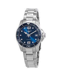 Women's Hydroconquest Stainless Steel Blue Dial Watch