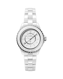 Women's J12 Phantom Ceramic White Dial Watch