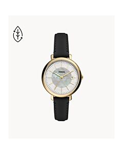 Women's Jacqueline (Eco) Leather Mother of Pearl Dial Watch