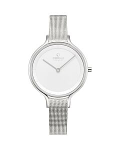 Women's Kyst Stainless Steel White Dial Watch