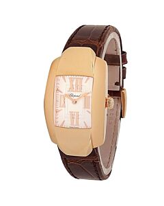 Women's La Strada Genuine Leather White Dial Watch