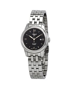 Women's Le Locle Stainless Steel Black Dial