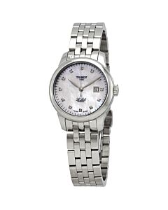 Women's Le Locle Stainless Steel Mother of Pearl Dial
