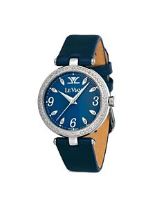 Women's Le Vian Time Satin Blue Dial Watch