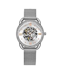 Women's Legacy Stainless Steel Silver-tone Dial Watch