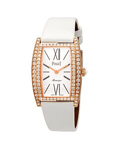 Women's Limelight Satin White Dial Watch