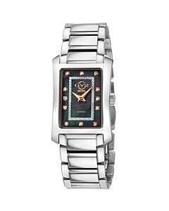 Women's Luino Stainless Steel Mother of Pearl Dial Watch