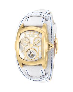 Women's Lupah Leather Silver-tone Dial Watch