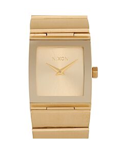 Women's Lynx Stainless Steel 1 Gold Dial Watch