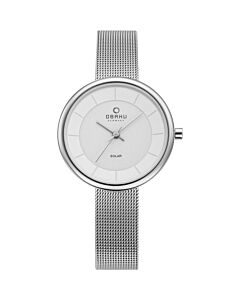Women's Lys Stainless Steel White Dial Watch