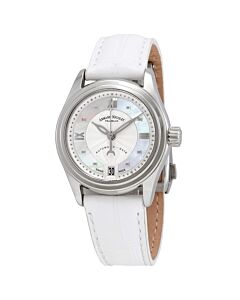 Women's M03-2 Alligator Leather White Mother of Pearl Dial