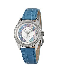 Women's M03-2 Leather Blue Dial Watch