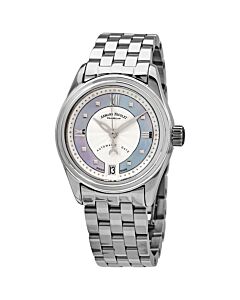 Women's M03-2 Stainless Steel Blue Mother of Pearl Dial