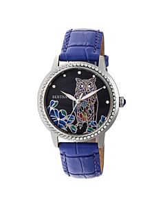 Women's Madeline Leather Black Dial