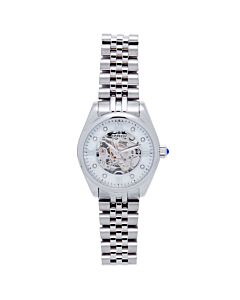 Women's Magnolia Stainless Steel White Dial Watch