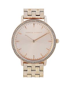 Women's Major Stainless Steel Carnation Dial Watch