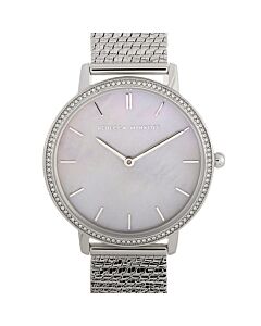 Women's Major Stainless Steel Mother of Pearl Dial Watch