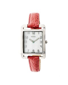 Women's Marisol Leather White Mother of Pearl Dial