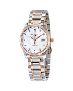 Women's Master Collection Stainless Steel Mother of Pearl Dial